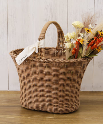 salut!(サリュ) ラタンワンハンドルピクニックバスケット