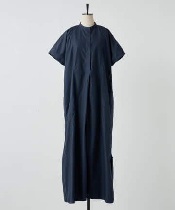 《SOFIE D'HOORE》ノーカラーシャツワンピース
