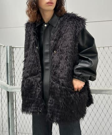 curly fleece biggest vest
