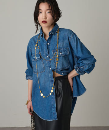 【Healthy.D/ヘルシーデニム】 デニムシャツ