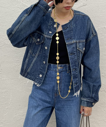 【ai no de/アイノデ】デニムジャケット