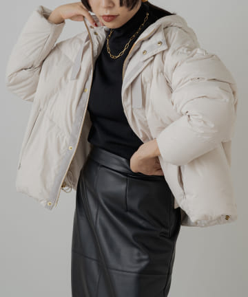 【6×1/シックスバイワン】コクーンダウンジャケット