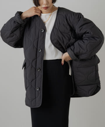 【Y(dot) BY NORDISK】 キルティングライナージャケット