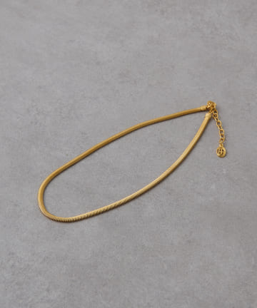 【ben-amun/ベンアムン】 スネークチェーンネックレス