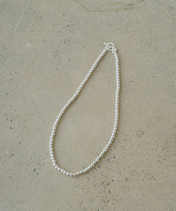 【Nina&Jules/ニナエジュール】 シングルボールチェーンネックレス