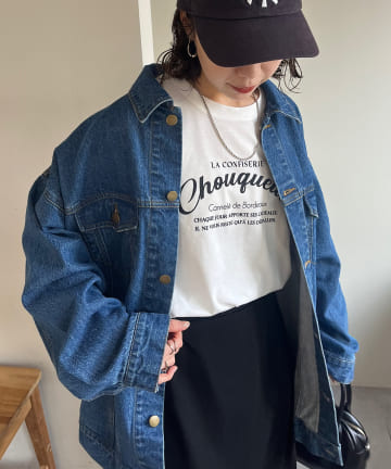 《新色追加》【WEB限定】カフェパッケージTシャツ