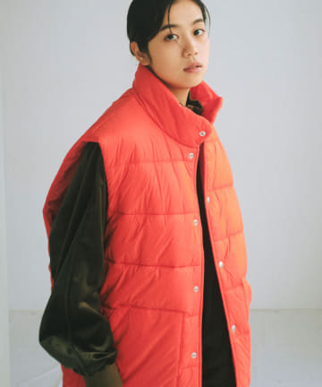 *【WHIMSIC】RETRO PADDING VEST