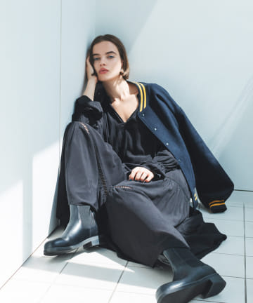 ティアードマキシドレス