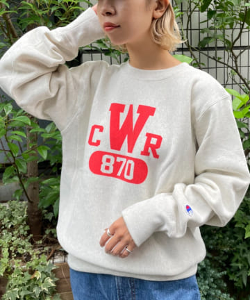 REVERSE WEAVE CREW NECK SWEATSHIRT
