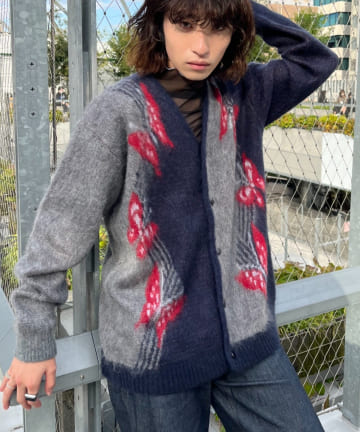 【NEEDLES/ニードルス】Mohair Cardigan-Papillon