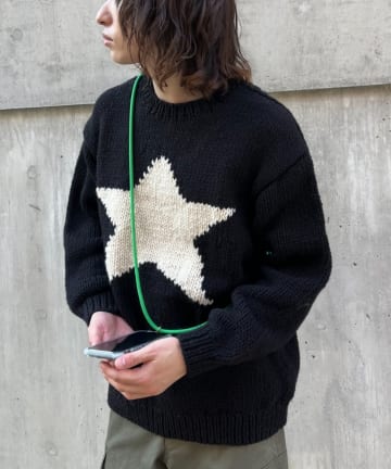 CIAOPANIC(チャオパニック) STAR hand knit