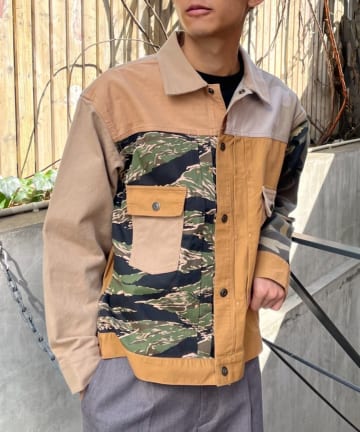 【PENNEYS/ぺニーズ】CRAZY PLEATS ジャケット