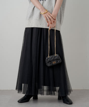 チュールスカート