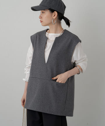 WOOLベスト