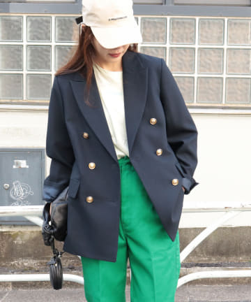 FREDY & GLOSTER(フレディ アンド グロスター) ダブルブレストテーラードジャケット