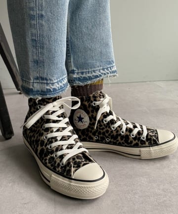 #【CONVERSE/コンバース】オールスター レオパードファー HI