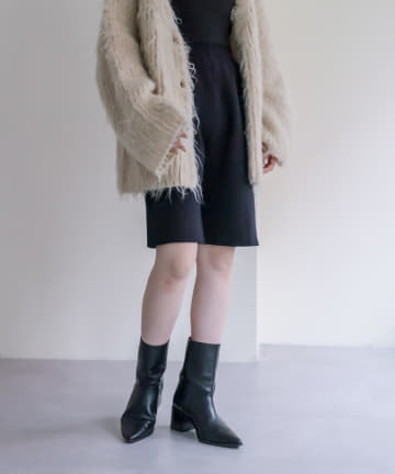 ニットハーフパンツ