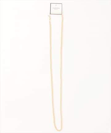 natural couture(ナチュラルクチュール) ロングボールチェーンネックレス