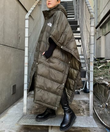 【THE NORTH FACE】Padded Poncho Coat