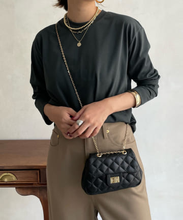 DOUDOU(ドゥドゥ) 【WEB限定】裾切替ロングスリーブカットソー