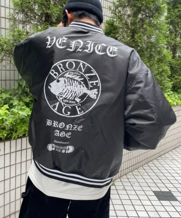 【BRONZE AGE/ブロンズエイジ】 別注スタジャン