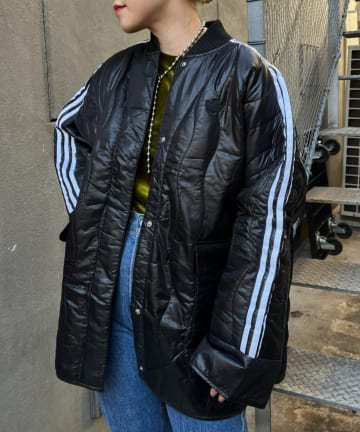 【adidas Originals】プレミアム キルトジャケット