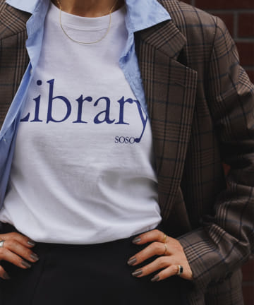 BLOOM&BRANCH(ブルームアンドブランチ) SOSO Library T-shirt Long Sleeve