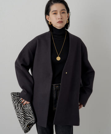 ジャージーショートコート