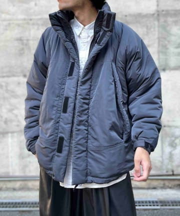 CPCM(シーピーシーエム) 中綿ミリタリーブルゾン