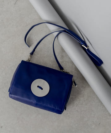 【kawa-kawa】NO575 buttonポシェット/ショルダーバッグ