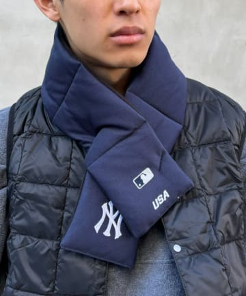 【MLB/エムエルビー】DOWN MUFF/ダウンマフラー