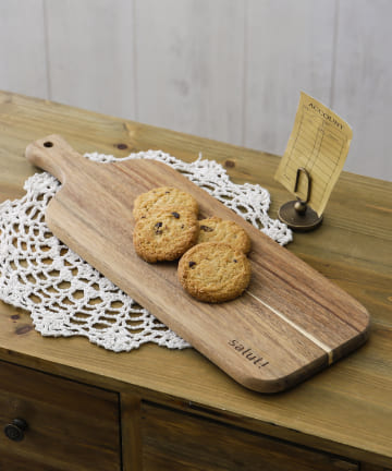 salut!(サリュ) 【おうちCafé】アカシアカッティングボードM