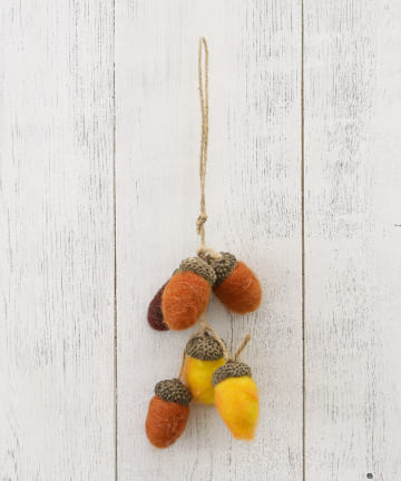 salut!(サリュ) 【HALLOWEEN】フェルトのどんぐりオーナメント