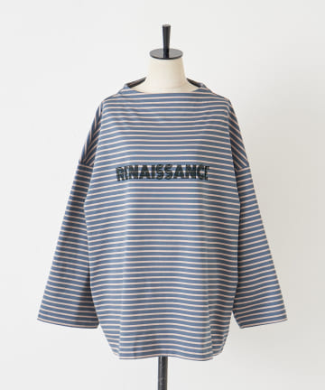 【FRIPIER/フリピエ】ボトルネックロゴTシャツ