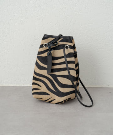 marcomagi ハラコ台形ミニBAG