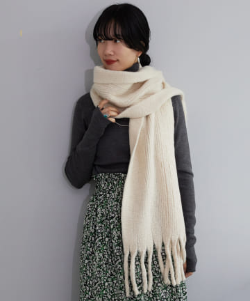 リサイクルポリラッセルニットストール