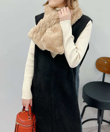 【思わず触りたくなる】なみなみ差し込みマフラー