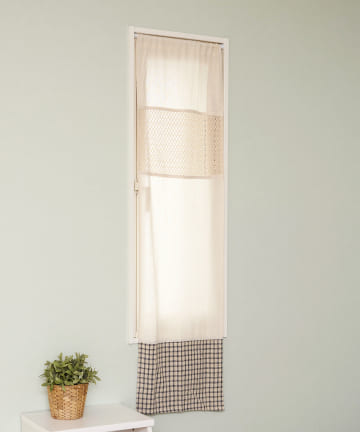 カディチェックセパレートカーテン