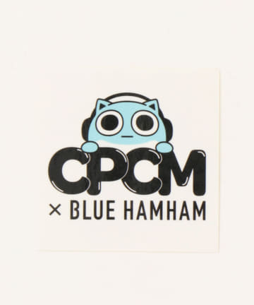 CPCM(シーピーシーエム) 【WEB限定】CPCM × ブルーハムハム シール