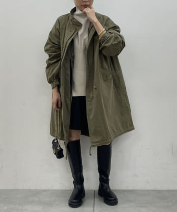 ライナー付きモッズコート