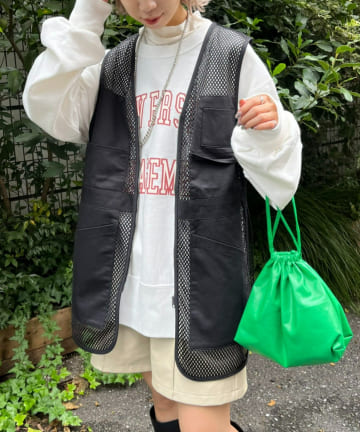 オーバースリットフィッシングベスト