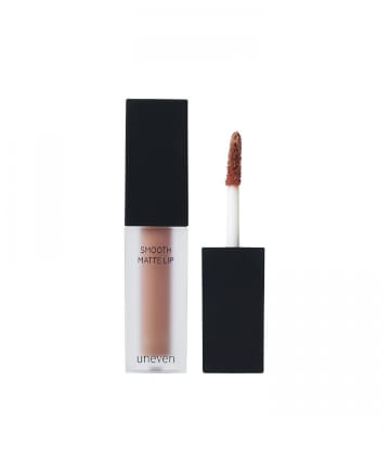 uneven smooth matte lip