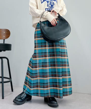 【主役級スカート】ヘビーツイルチェックスカート