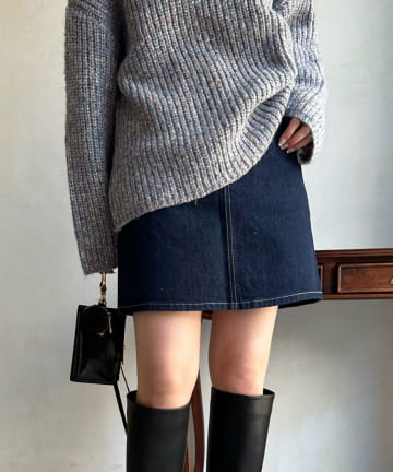DOUDOU(ドゥドゥ) 【LEE/リー】STANDARD WARDROBE デニムミニスカート