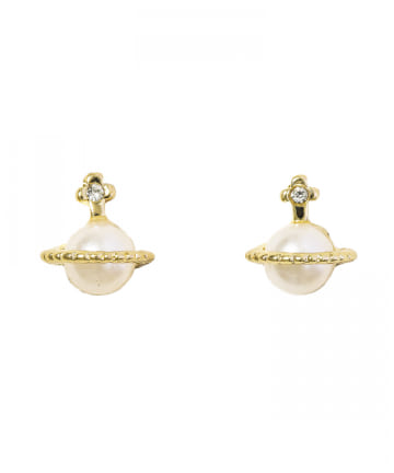 Lattice(ラティス) 土星モチーフマグネットピアス