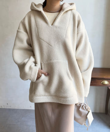 DOUDOU(ドゥドゥ) 【MONT KEMMEL/モンケメル】 MEX HOODY FLEECE
