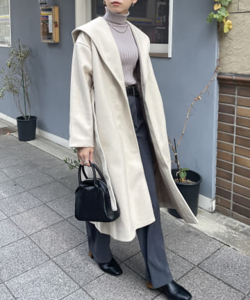 Thevon.(ゼヴォン) セーラーカラーロングコート