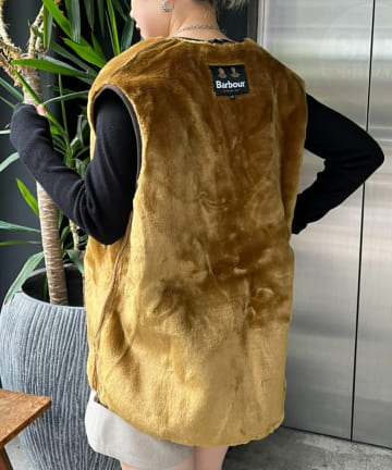 【BARBOUR /バブアー】WARM PILE WAISTCOAT