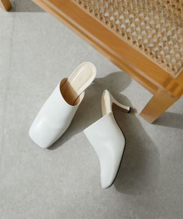 Whim Gazette(ウィム ガゼット) 【2.718】スクエアミュール