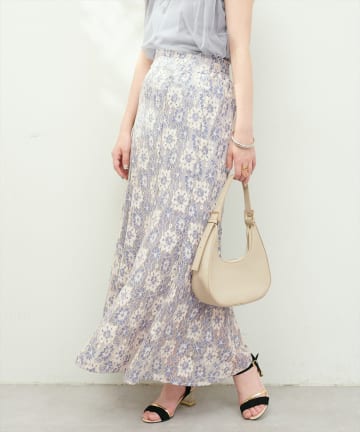 natural couture(ナチュラルクチュール) 新色追加 / 再販 / osono長さ変えれる配色レーススカート